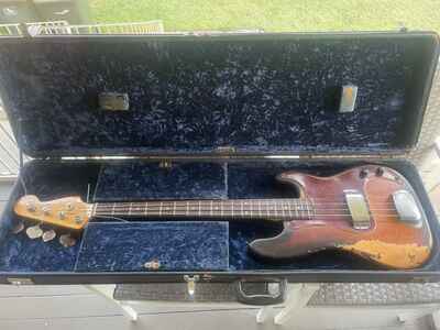 Vintage Fender Precision Bass- Sunburst 1969