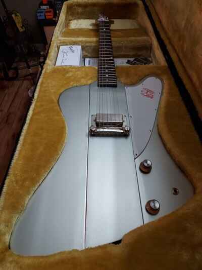 Epiphone 1963 Firebird I Electric Guitar - Silver Mist MINT