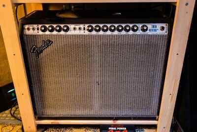 Fender Twin Reverb 2x12 1970s Silverface  - Working - Read Descript -