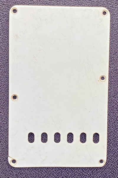 Fender 1957 Vintage Stratocaster Guitar Tremolo trem cover back plate real deal!