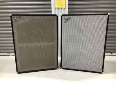 (2) Vintage Fender VT Bassman 15" Guitar Speaker Cabinet