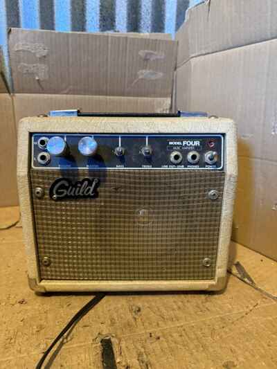 Vintage 1980s Guild Model Four Combo Amp