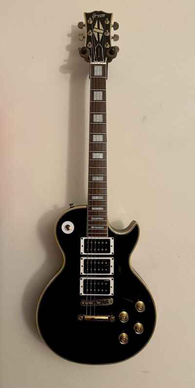 Greco EG800PB ??Frampton?? 1979 Black LP Custom Vintage Electric Guitar (Japan)