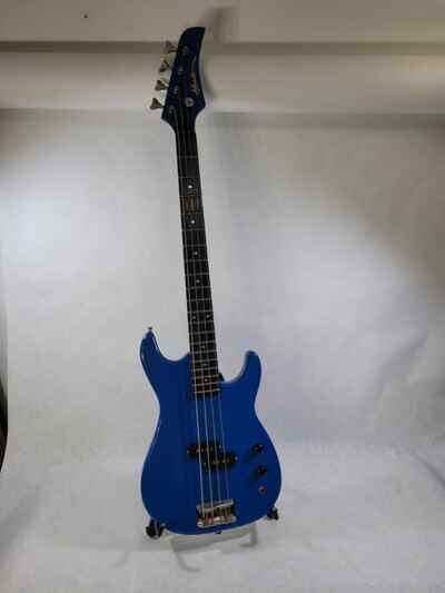 1980s Hondo 3 / 4 Scale Blue Bass *It Plays Awesome And Sounds Great Too!!