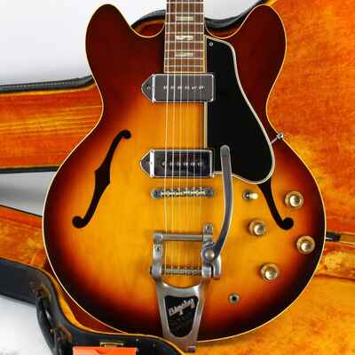 1966 Gibson ES-330 TD FACTORY BIGSBY | Sunburst w Original Case!