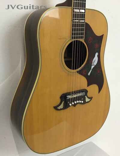 LYLE 690 DOVE Vintage 1977  Japanese HQ acoustic guitar w / HSC