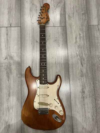 1974 1975 Fender American Stratocaster ?? Natural Hard tail