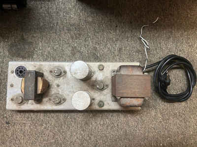 VINTAGE 1963 GIBSON Starfire Lower Power Amp Chassis Parts or Repair