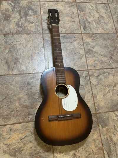 Vintage Kay Kansas Six String Acoustic Guitar