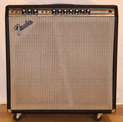 Vintage 1974 Fender Super Reverb 45 Watt All Tube Guitar Amplifier 4x10" Combo