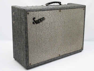 Supro Royal Reverb S6450 TR Vintage Guitar Amplifier Tube Amp Speaker Combo 2x10