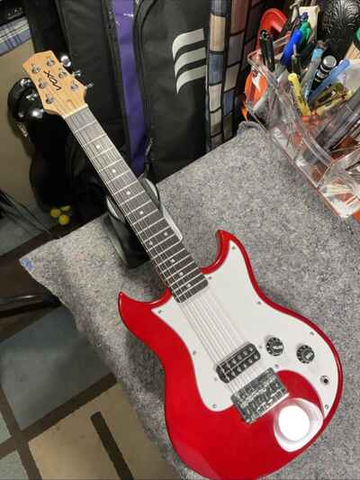 Vox SDC-1 Mini Guitar Metallic Red