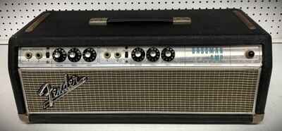 1968 Fender Bassman Tube Amp "Drip Edge" with AB165 Black Panel Circuit !