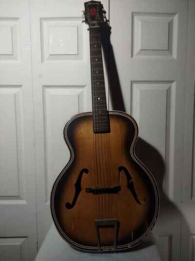 Vintage Harmony Acoustic Guitar