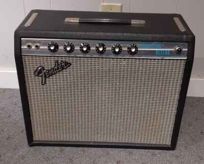 1975 Fender Princeton Reverb Silverface w /  JBL Speaker Vintage Tube Amp