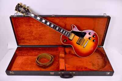 1973 Gibson Les Paul Custom Lightweight 9 1 LBS Original  ~ CLEAN ~  Sunburst 1970s