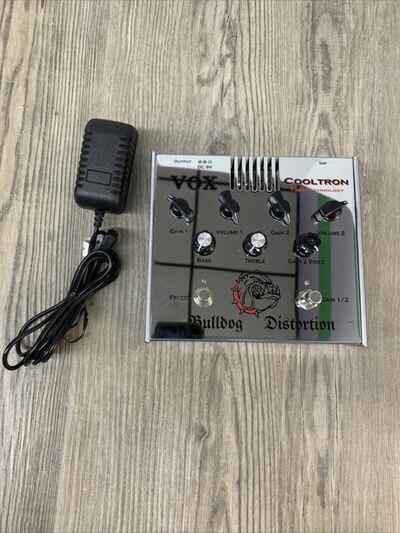 VOX CT-01DS Bulldog Distortion Guitar Effects Pedal with AC Adapter