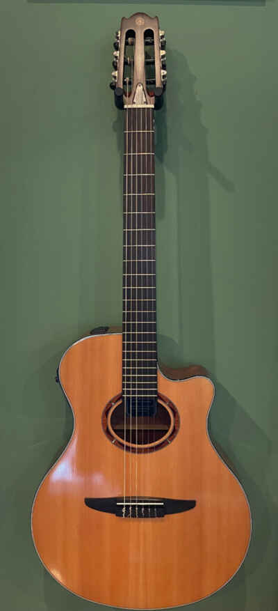 Yamaha NTX700 Natural Acoustic Electric Classical Guitar CLEAN with hardcase