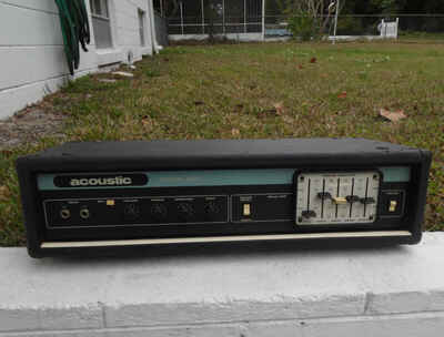 Vintage 1970s ACOUSTIC Control 220 Bass Guitar Amp Amplifier Head
