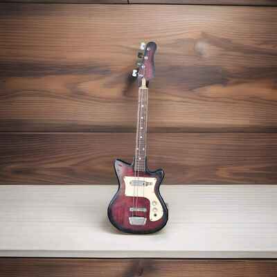 Vintage Unbranded Short Scale Bass Guitar - Kent  WC-40 - 1960s