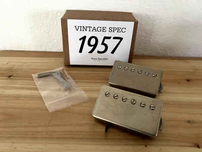 1957 Vintage Spec Gibson Pre-Sticker PAF Clone Humbucker set by Tone Specific.