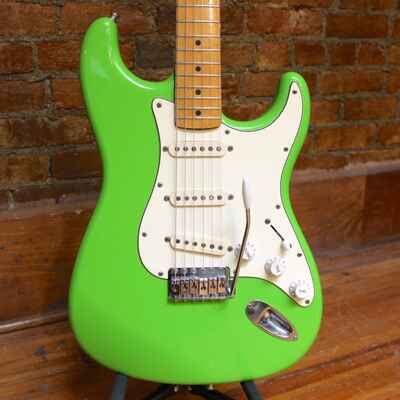 Squier MIJ Stratocaster E-Serial 1984-1987 - Lime Green