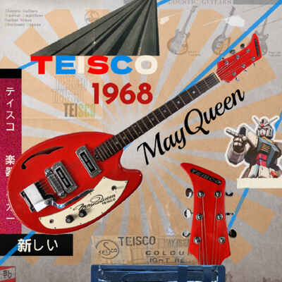 1968 Teisco May Queen, Original Retail Box, Near Mint