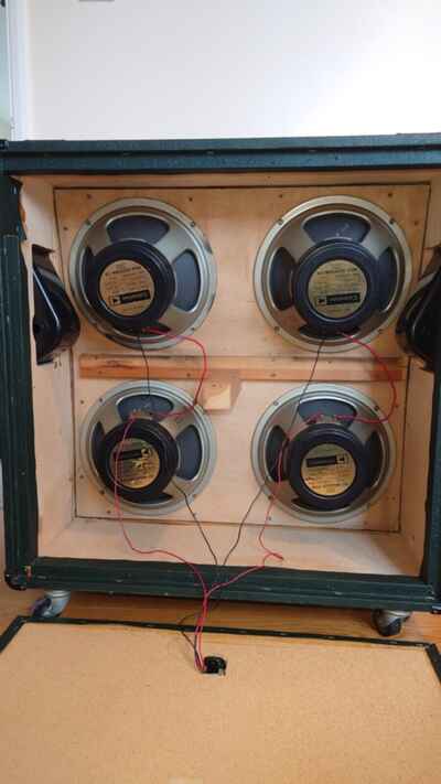 4 x Vintage 1978 Celestion G12H T1281 30w 16ohm 12" speakers