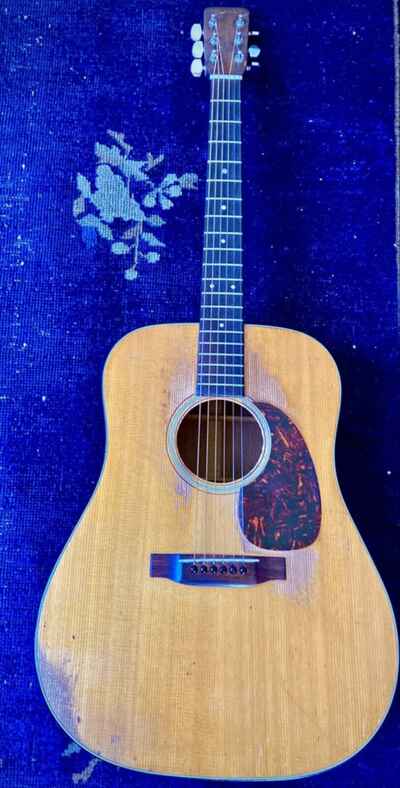 Vintage 1963 Martin D-18 Guitar