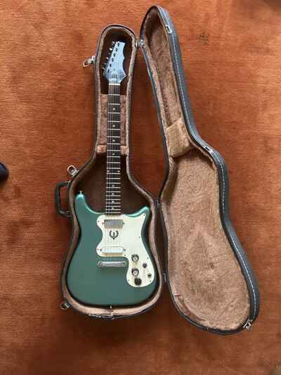 1965 Epihone Olympic mit altem Pat No -Mini-Humbucker , Inklusive CITES !