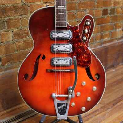 Silvertone 1454 Hollow Body 1965 - Redburst