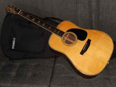 MADE IN JAPAN 1977 - C F. MOUNTAIN W500D - SUPERB - D45 STYLE - ACOUSTIC GUITAR