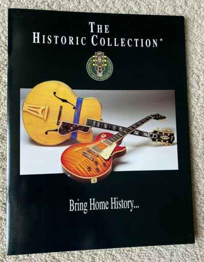 ORIGINAL Vintage- GIBSON "The Historic Collection" catalogue 1994-Mint Condition