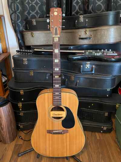 Conn F-20 1973 - M I.J.  Acoustic guitar with Dean Markley P / U E / C