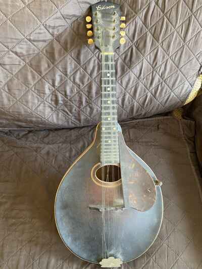 Antique Vintage Gibson Mandolin Guitar 20th Century