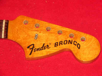 Fender 1975 Veneer Rosewood Bronco Neck