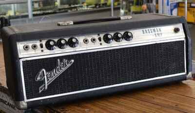 VINTAGE FENDER BASSMAN BASS GUITAR AMP HEAD TUBE AMPLIFIER