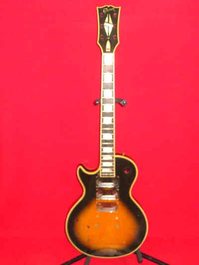 Gibson 1979 Tobacco Burst Les Paul Custom Left Handed Body & Ebony Neck