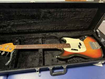 1975 All Original Mustang Bass + Fender Hard Case