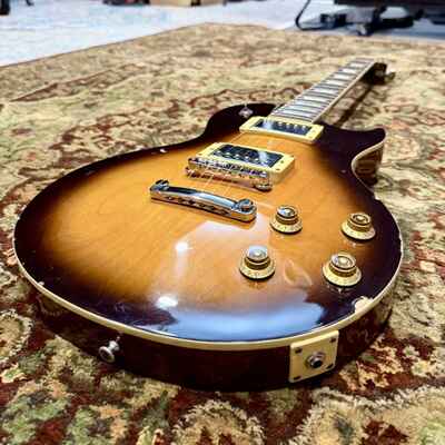 Aria Pro II LP 1980s - Sunburst - Les Paul ??Lawsuit?? era Japanese Made