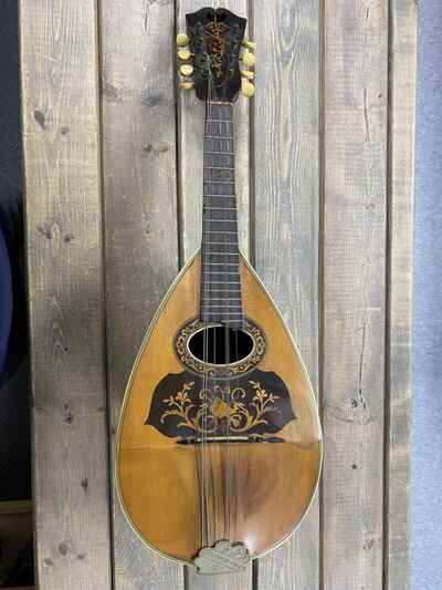 Vintage Richwood Haverfield Music 8 String Mandolin Bowl Back Cincinnati OH