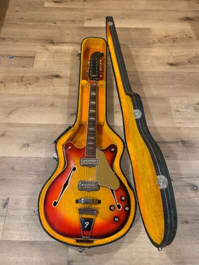 1967 Fender Coronado XII 12-string electric guitar in sunburst