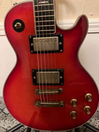 1970s / 80s Univox Les Paul Custom - Red