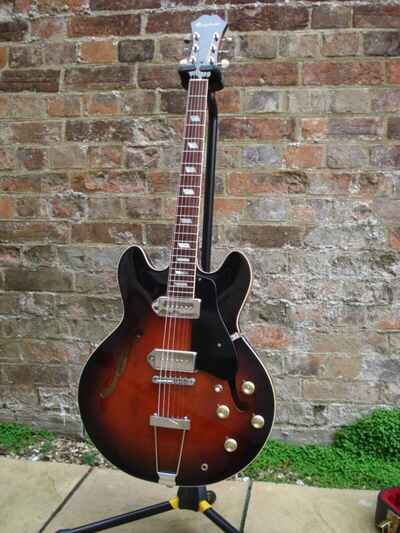 1981 Epiphone Casino Antique Sunburst Matsumoku Japan & OHSC Stunning Condition!