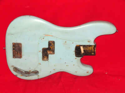 Fender 1966 Daphne Blue Precision Bass Body