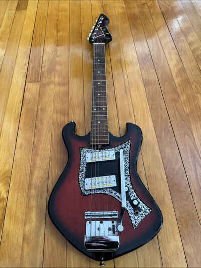 1970??s Norma Japan electric guitar ?? COMPLETE Teisco