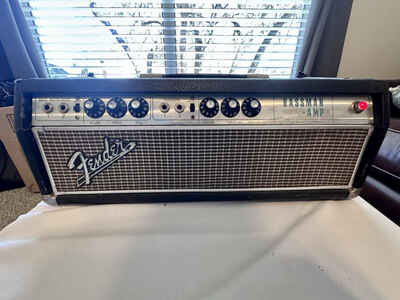 1968 Fender Bassman Amp Head ?? Silverface ?? Vintage Tube Power ?? All Original!