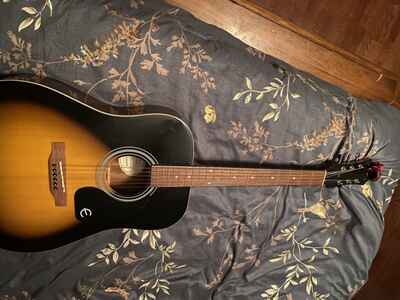 Epiphone DR-100 Acoustic Guitar, Vintage Sunburst