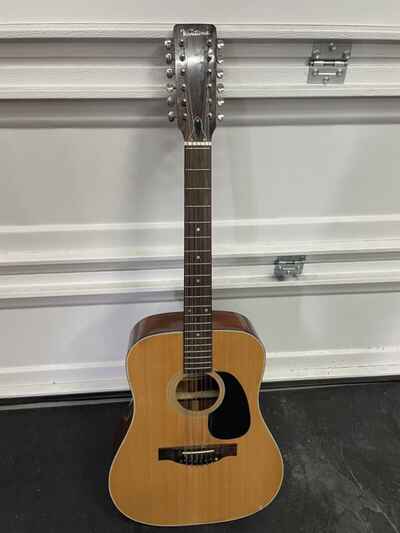 Ventura V-17 12-string acoustic guitar (Late 70s / Early 80s)