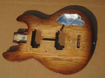 Vintage 1979 Peavey USA T-40 Sunburst Bass Guitar Body